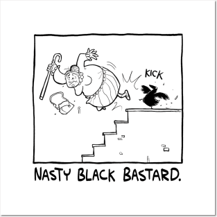 Nasty Black Bastard Posters and Art